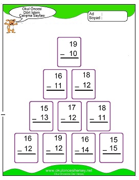 İşlemler yaprak test